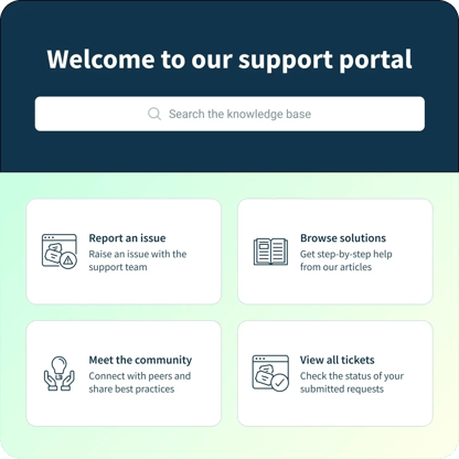 knowledge-base-self-service-portal